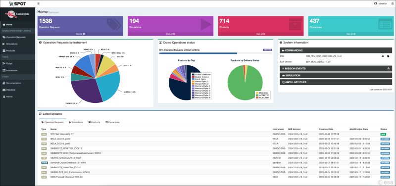 BepiColombo SPOT Cruise screenshot