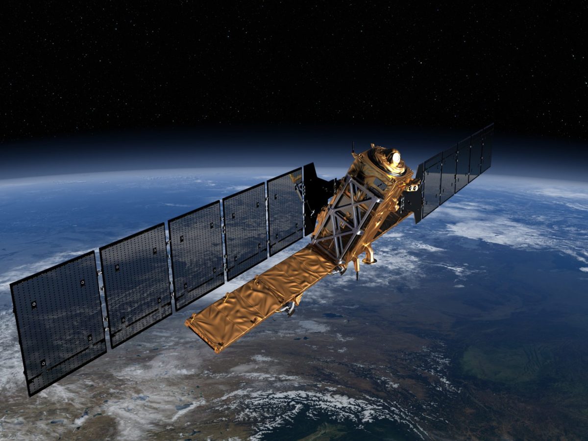 Copernicus Sentinel 1 satellite - image copyright ESA ATG medialab