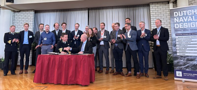 Dutch MoD contract signature April 2024