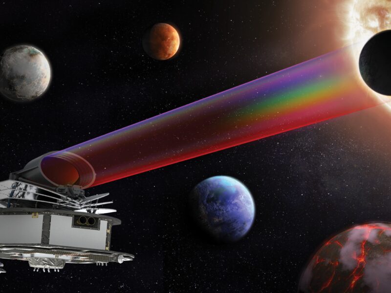 Artist's impression of the European Space Agency's Ariel mission