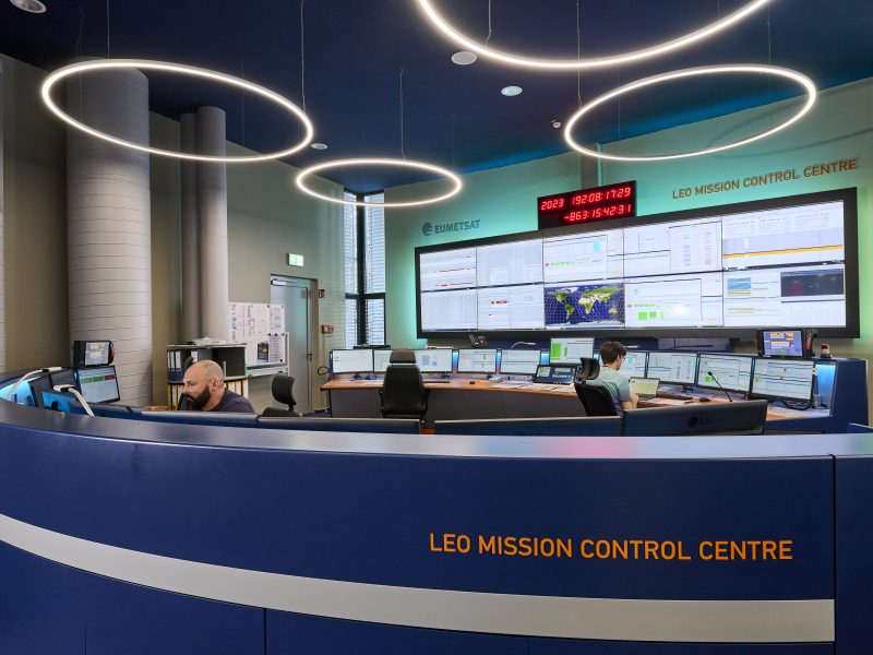 EUMETSAT control room