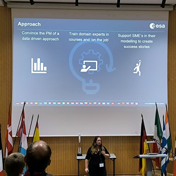 Starion’s Concurrent Design Expert Gwendolyn Kolfschoten speaking at the SECESA 2024 conference