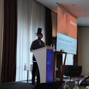 Starion's Alex Vorobiev at the MBSE 2024 Workshop