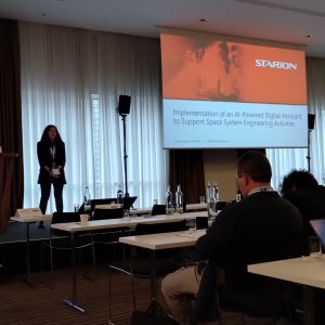 Starion's Paloma Maestro Redondo at the MBSE2024 Workshop