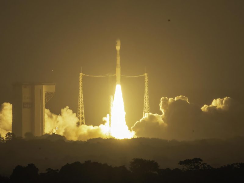 Vega-C rocket launches carrying the Sentinel-1C satellite